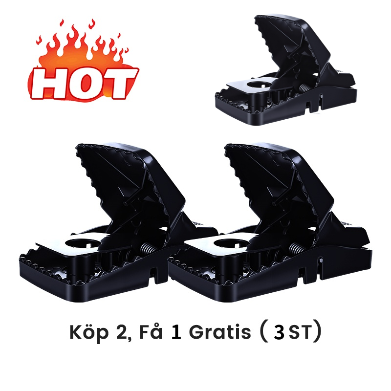 🔥🔥Köp 1 få 2 gratis🔥 Kraftfull musfälla med hög känslighet