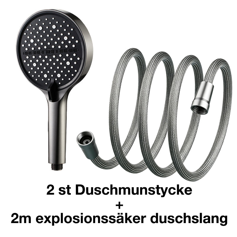🚿 Få 50 % rabatt nu! ✨ Högtrycksregnduschmunstycke 💦📦