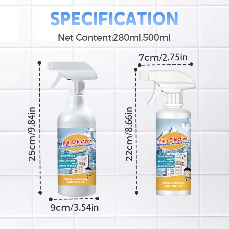 đ„Dagens 50% Rabatt Blixtreađ„ Högeffektiv avfrostningsspray för kylskĂ„p