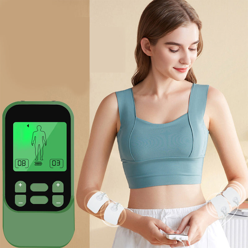 â° Endast nu 50% rabatt!đ„BĂ€rbar TENS-enhet med dubbla kanaler â muskelstimulator