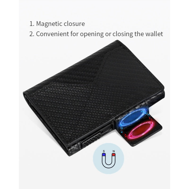 🔥🎁Nyhet 50 % rabatt – Smal plånbok för män med RFID-skydd