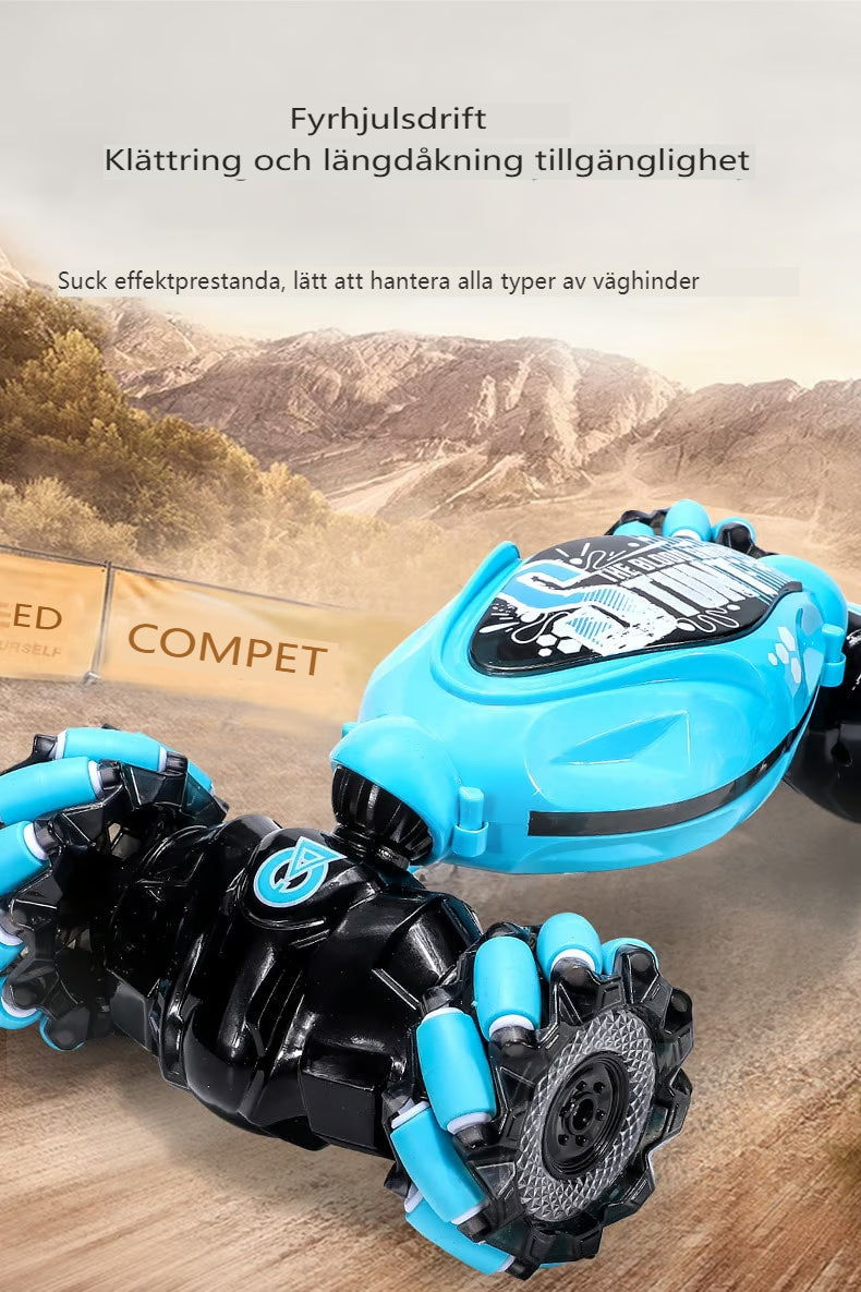 🚗Roliga fjärrkontrollbilar för barn - perfekt present för alla helgdagar!