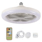 💡🔥 50 % RABATT! LED-takfläkt med fjärrkontroll – 3 hastigheter, tyst DC-motor och dimbar belysning – Perfekt för sovrum och vardagsrum ✨