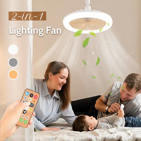💡🔥 50 % RABATT! LED-takfläkt med fjärrkontroll – 3 hastigheter, tyst DC-motor och dimbar belysning – Perfekt för sovrum och vardagsrum ✨