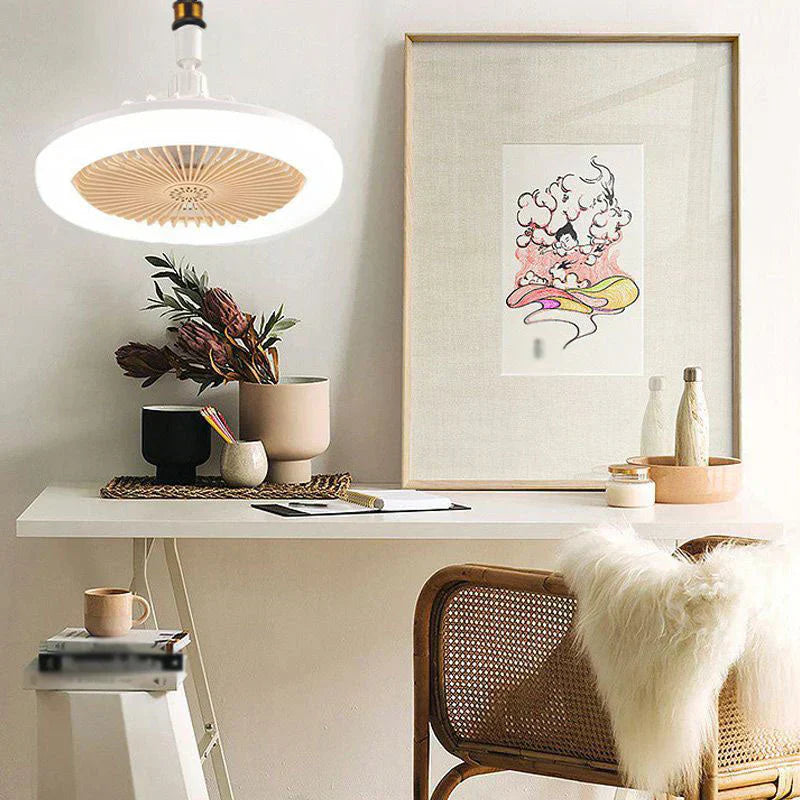 💡🔥 50 % RABATT! LED-takfläkt med fjärrkontroll – 3 hastigheter, tyst DC-motor och dimbar belysning – Perfekt för sovrum och vardagsrum ✨