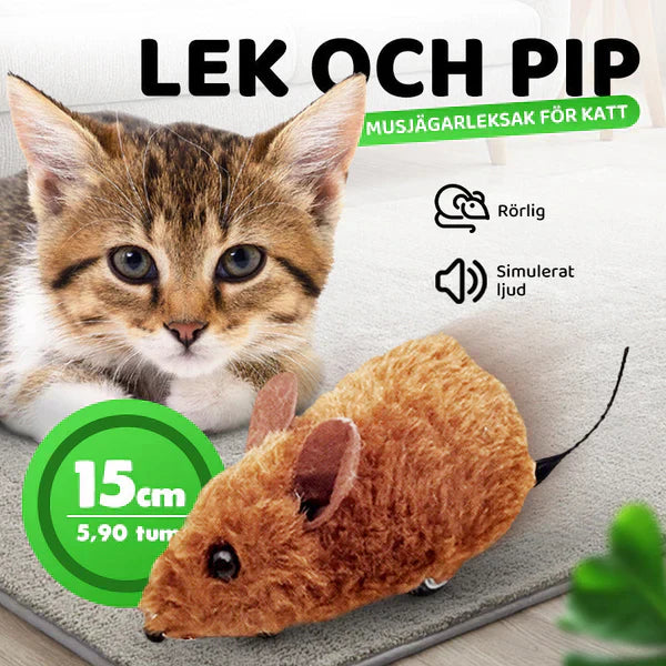 Automatisk dricksfontän för katt