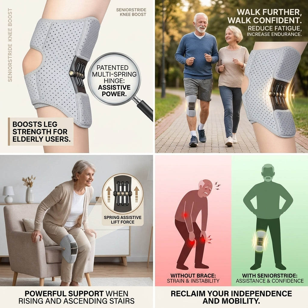 💫Justerbart knästöd för sport-🦵Gör promenader och trappor enklare