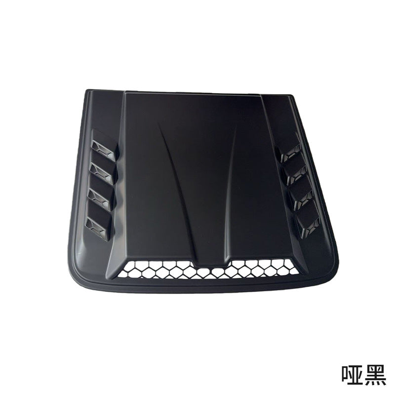 2026 Ny Svart Universal Stor Motorhuvsventil – Luftintag för Motorhuv till Chevy Silverado, Colorado, Ford F-150/F-250/F-350, Dodge Ram 1500/2500/3500 (Exteriört Dekorationstillbehör)
