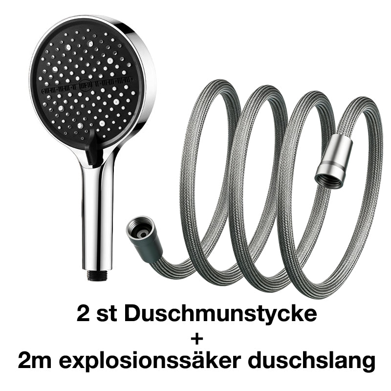 🚿 Få 50 % rabatt nu! ✨ Högtrycksregnduschmunstycke 💦📦