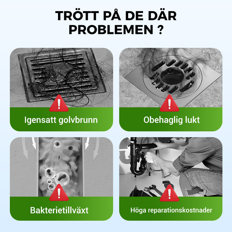 🚿 KÖP 1 FÅ 1 GRATIS! Fräscha upp dina avlopp – lös upp smuts och håll rören rena enkelt