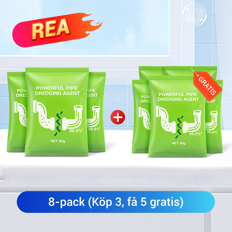 🚿 KÖP 1 FÅ 1 GRATIS! Fräscha upp dina avlopp – lös upp smuts och håll rören rena enkelt