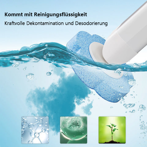 🚽💦Engångsutbytbar väggmonterad innovativ toalettborstesats✨