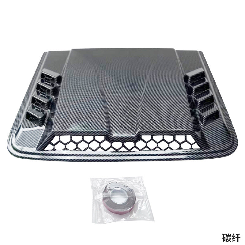 2026 Ny Svart Universal Stor Motorhuvsventil – Luftintag för Motorhuv till Chevy Silverado, Colorado, Ford F-150/F-250/F-350, Dodge Ram 1500/2500/3500 (Exteriört Dekorationstillbehör)