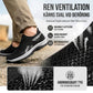 Andningsbara mesh-sneakers för män – slip-in design