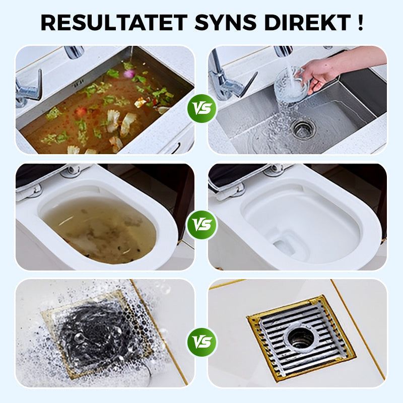 🚿 KÖP 1 FÅ 1 GRATIS! Fräscha upp dina avlopp – lös upp smuts och håll rören rena enkelt