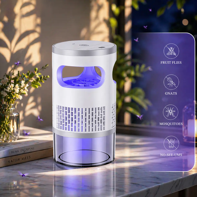 💐 50 % RABATT! LED-insektsfångare för inomhusbruk – Tyst och säker för sovrummet 🛏️🔇【Begränsat antal】