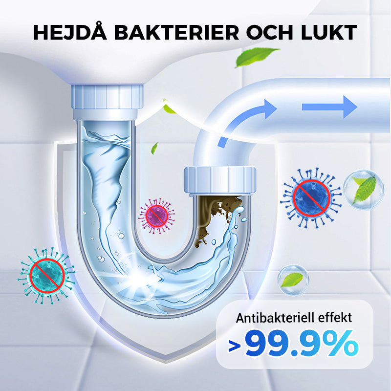 🚿 KÖP 1 FÅ 1 GRATIS! Fräscha upp dina avlopp – lös upp smuts och håll rören rena enkelt