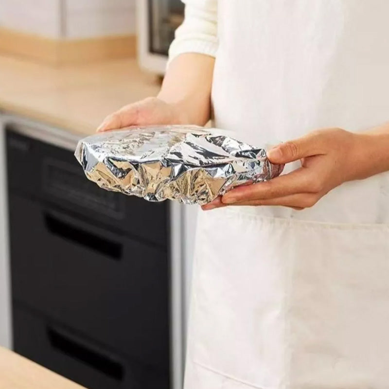 🔥 50% RABATT 🧊 Smart aluminiumfolieisoleringsskydd 🍱 Håller maten varm längre, återanvändbart & perfekt för vardag och utflykter ✨