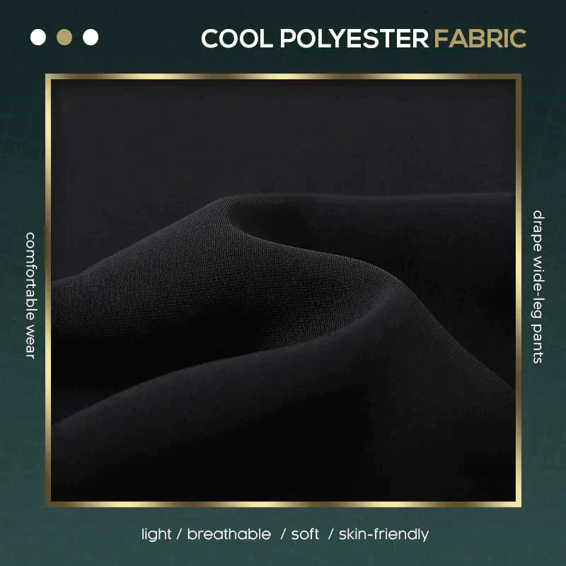 👖 50 % RABATT NU! ✨ Snygga plisserade byxor med vida ben – flödande silhuett, bekväm passform och mångsidig stil 💃