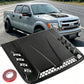 2026 Ny Svart Universal Stor Motorhuvsventil – Luftintag för Motorhuv till Chevy Silverado, Colorado, Ford F-150/F-250/F-350, Dodge Ram 1500/2500/3500 (Exteriört Dekorationstillbehör)