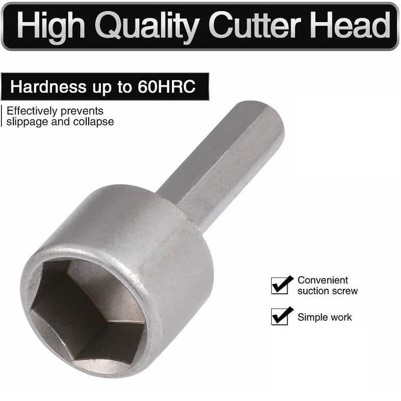🔩 50% RABATT 🛠️ | 14-delars Mutterdragarset – 1/4" Sexkant & Förvaringslåda