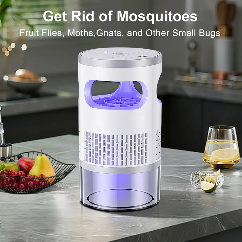 💐 50 % RABATT! LED-insektsfångare för inomhusbruk – Tyst och säker för sovrummet 🛏️🔇【Begränsat antal】