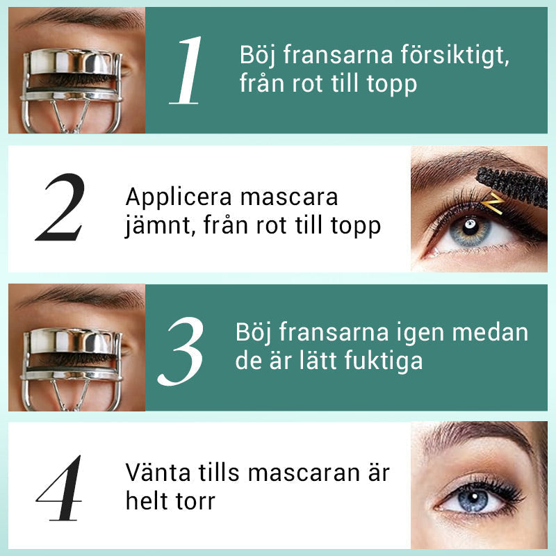 🔥2026 Hot Rea🔥Vattentät och svettsäker förlängnings- och curlingmascara