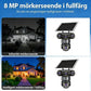 📢📢 49 % RABATT!!! ⏰ Utomhus-Wi-Fi-övervakningskamera 6K 9 MP | 10x zoom, 3 objektiv, 360° PTZ | Vattentät enligt IP66, färgseende i mörker, tvåvägskommunikation, rörelsespårning