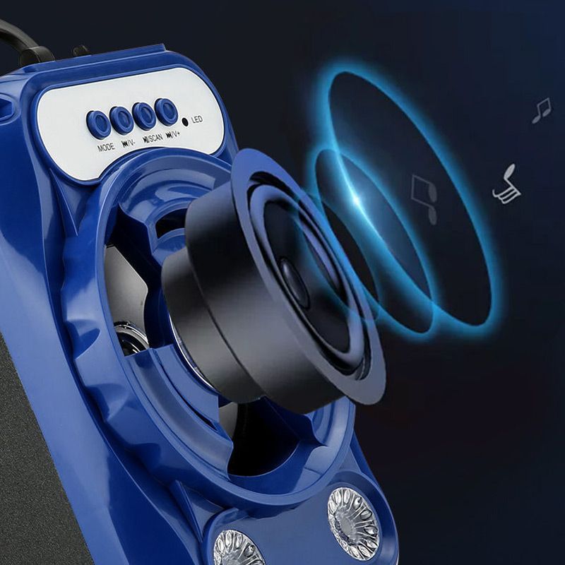 Pousbo® [Chockerande Ljudkvalitet] Bärbar Bluetooth-högtalare