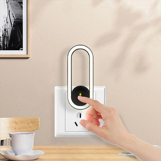 ✨50% RABATT! 🔥Frekvenskonvertering Ultrasonic Mosquito Killer med LED-sömnljus