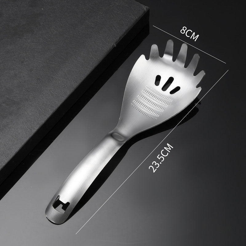 🍳 50 % RABATT NU! ✨ Multifunktionell Köksslev i Rostfritt Stål – För Matlagning, Servering & Vardaglig Användning 🥣