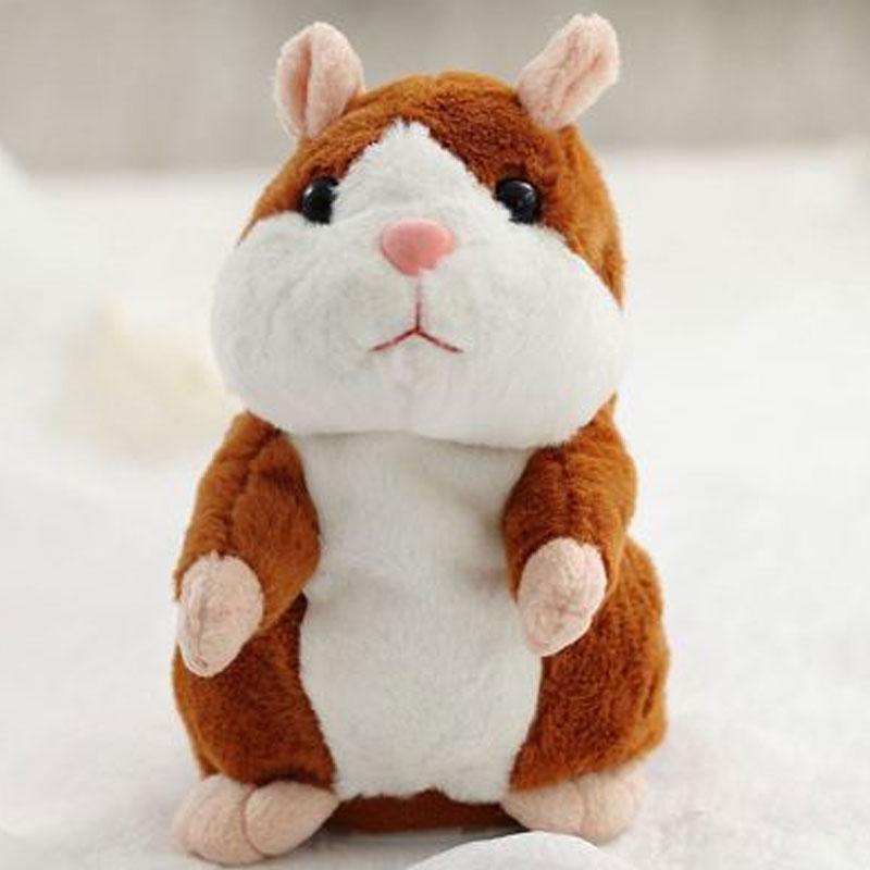 Pratande hamsterplysch, upprepar röster och skakar huvudet 🐹✨✅💥
