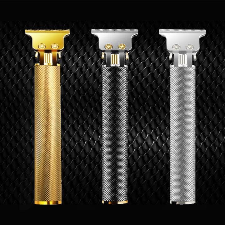 🎁Trådlös Retro Hårtrimmer | Nano-Titan-Blad✂️ 4 Kamtillsatser🦾 Extremt Kraftfull Motor