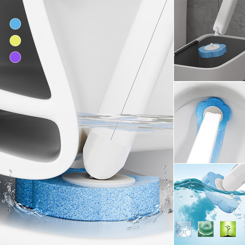 🚽💦Engångsutbytbar väggmonterad innovativ toalettborstesats✨