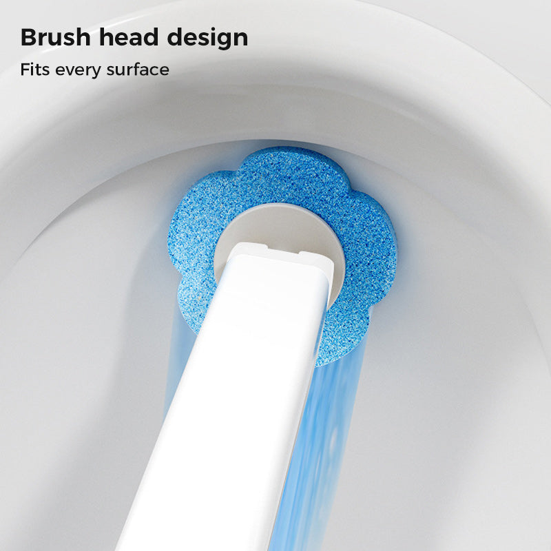 🚽💦Engångsutbytbar väggmonterad innovativ toalettborstesats✨