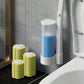 🚽💦Engångsutbytbar väggmonterad innovativ toalettborstesats✨