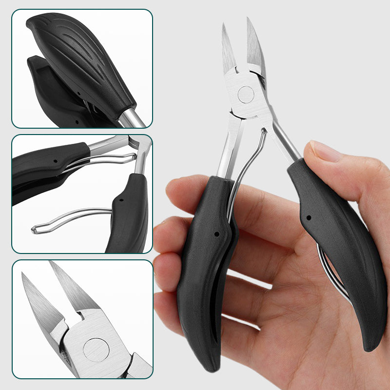 🔥Köp 1 få 1 gratis🔥Professionell nagelklippare med vinklad fjäde