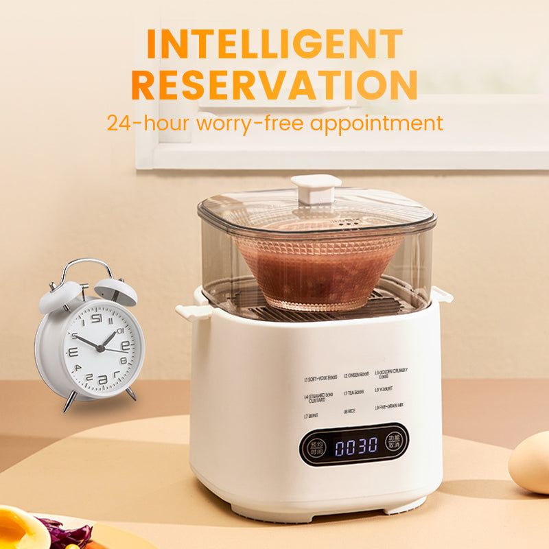 🎁2026 Nytt design🥚✨Mini multifunktionell äggkokare med smart touchpanel