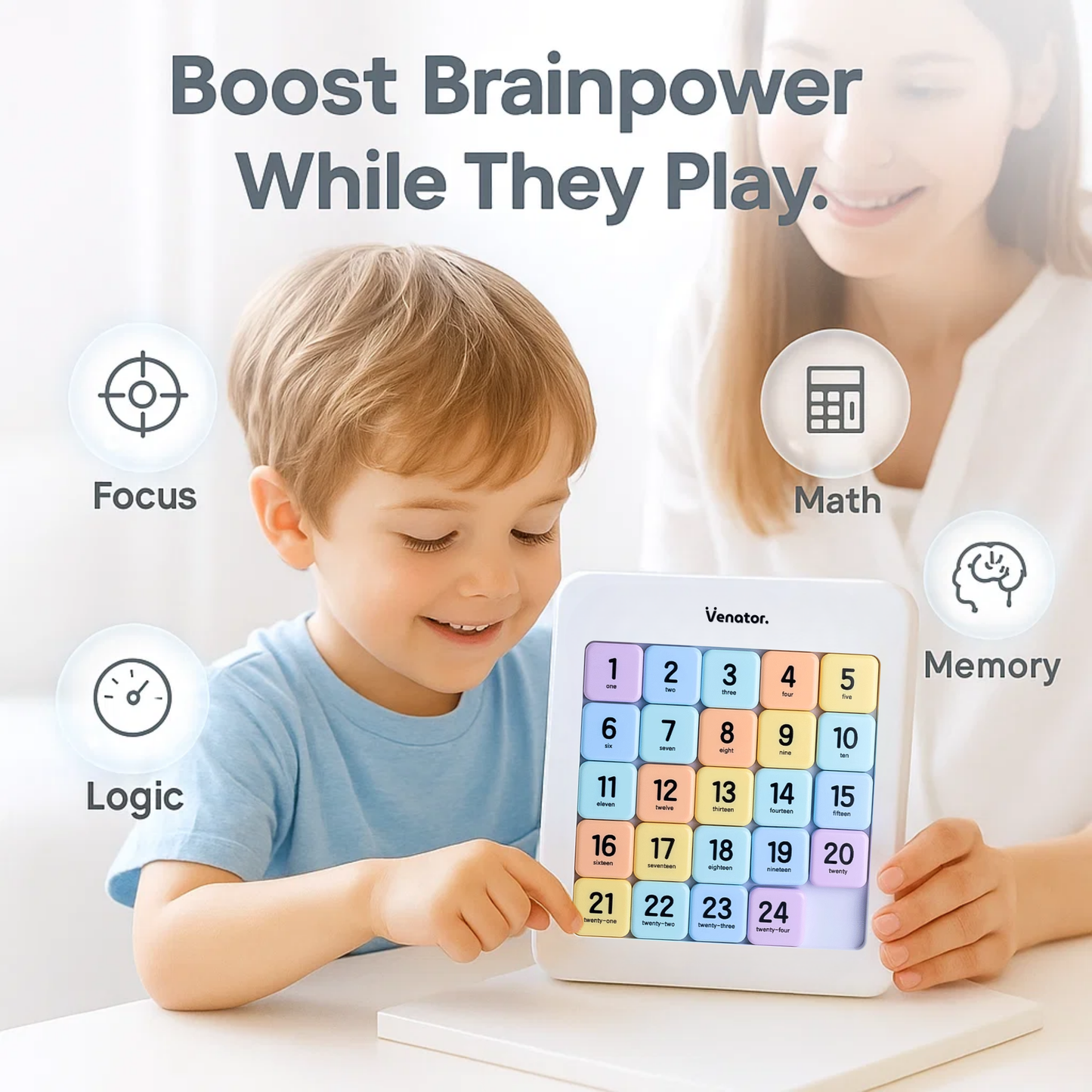 🧠 50% RABATT! 🧩 HÄRNTRÄNINGSPUSSEL - Utmanande Nivåer & Interaktivt Lärande, Främjar Kognitiv Utveckling och Familjeband 👨‍👩‍👧‍👦✨