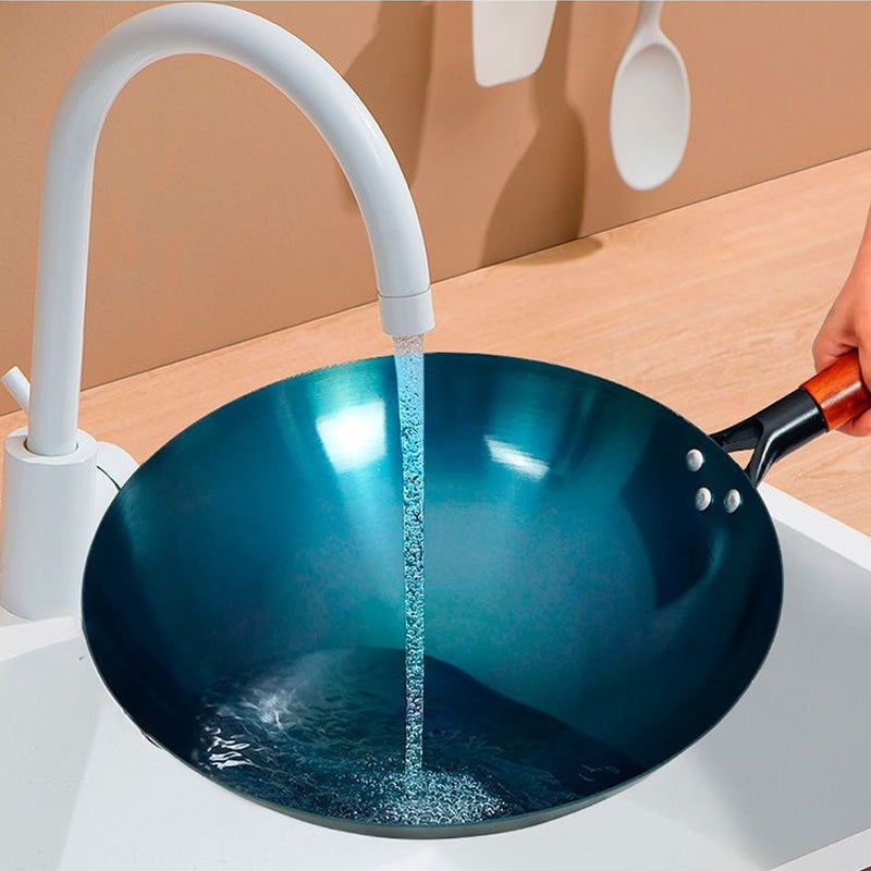 🔥Fri frakt🔥 Home Use Non-Stick järnwok för stekning och wokning
