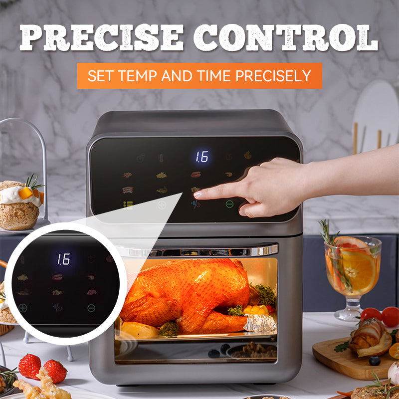 🔥2025 HET REA🍳🍗Multifunktionell visuell airfryer med pekskärm