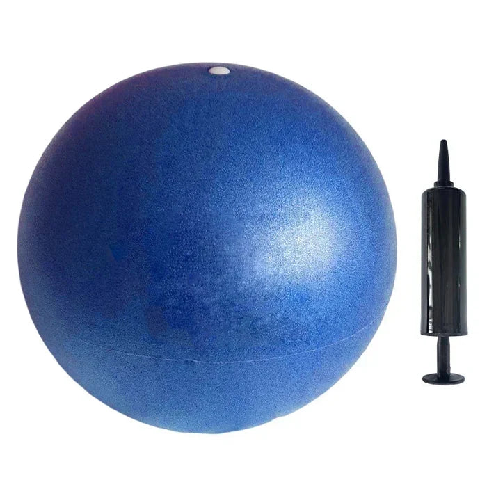 🤸⚽ 25 cm Pilatesboll – Explosionssäker yogaboll med bikakemönster 🧘