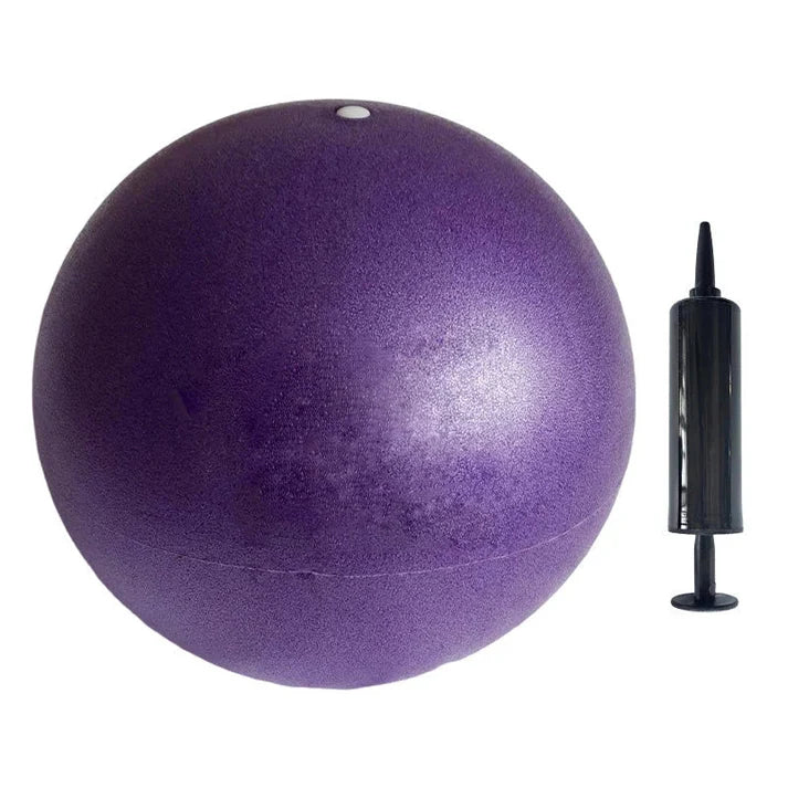 🤸⚽ 25 cm Pilatesboll – Explosionssäker yogaboll med bikakemönster 🧘