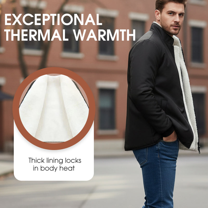Herr Casual Vindtät Termojacka