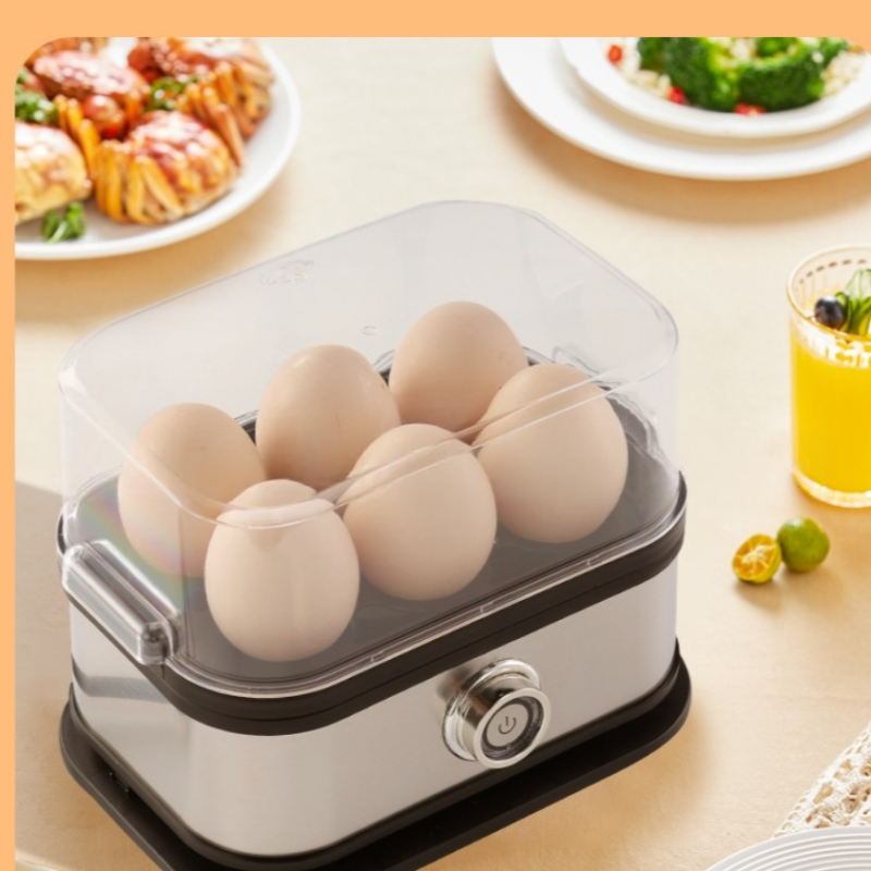 🍳Black Friday – 50 % RABATT💨 Multifunktionell äggkokare med genomskinligt lock – koka, pochera eller göra omelett✨