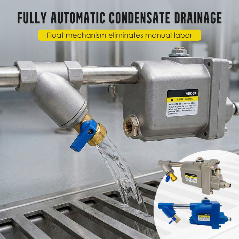 ⚙️ 50% RABATT! 💨 Automatisk Dräneringsventil – Ingen Luftförlust, Förhindrar Rost & Enkel Installation 🔧