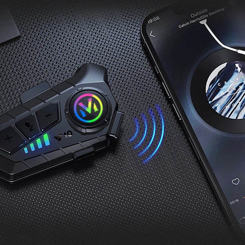 🏍️ 50 % RABATT! 🎧 Bluetooth-headset för integral- och öppna hjälmar – Trådlöst och klart ljud ✨