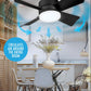 💨 50 % rabatt! 💡 Bärbar 2-i-1-takfläkt med fjärrkontroll – Perfekt för sovrummet, kontoret och resan 🏠