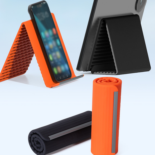 🔥50% RABATT NU! 📱Flexibelt stativ i aluminium, halkfri & passar mobil, surfplatta, laptop 💻