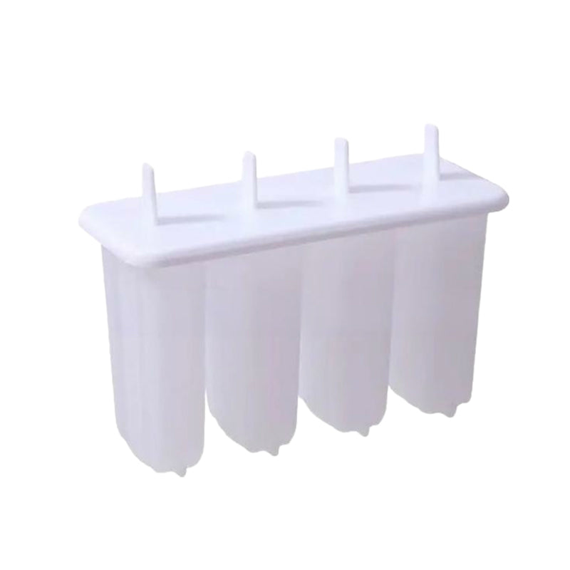 Popsicleform med 4 hål och lock och pinnar